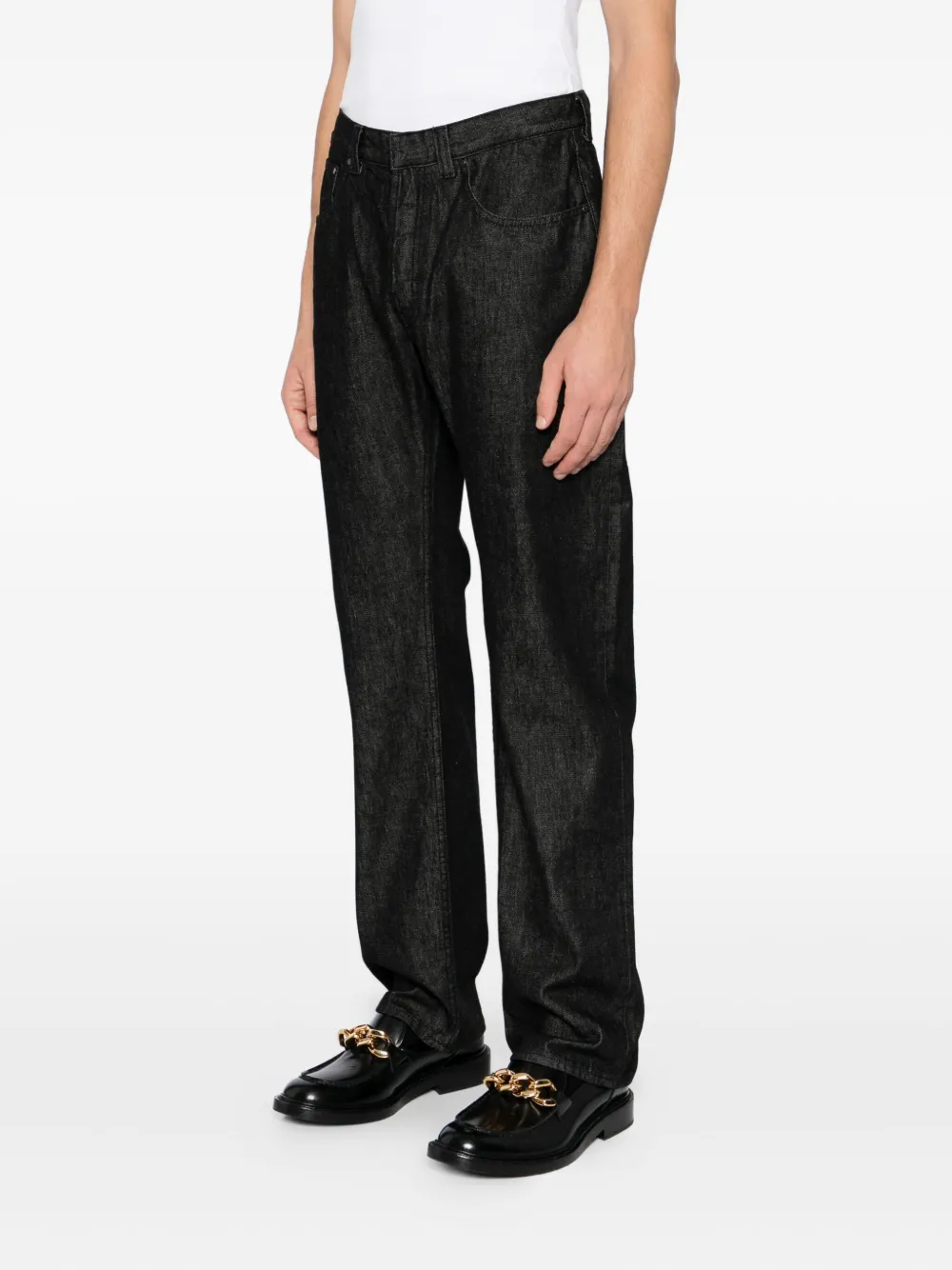 ENTIRE STUDIOS Sllm slim-fit jeans Zwart