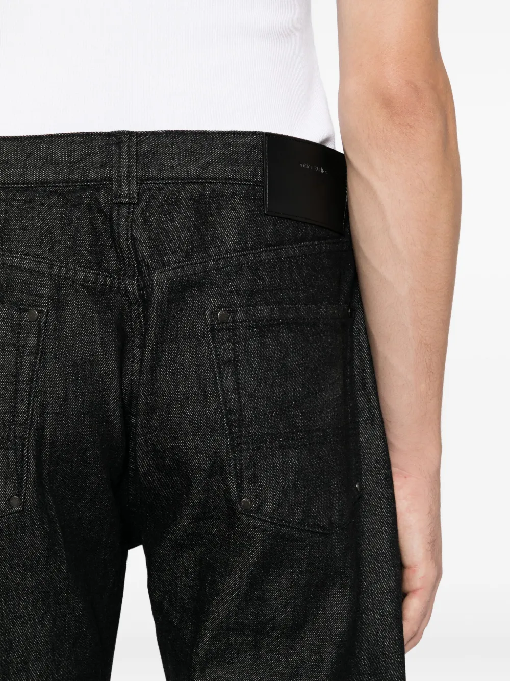 ENTIRE STUDIOS Sllm slim-fit jeans Zwart