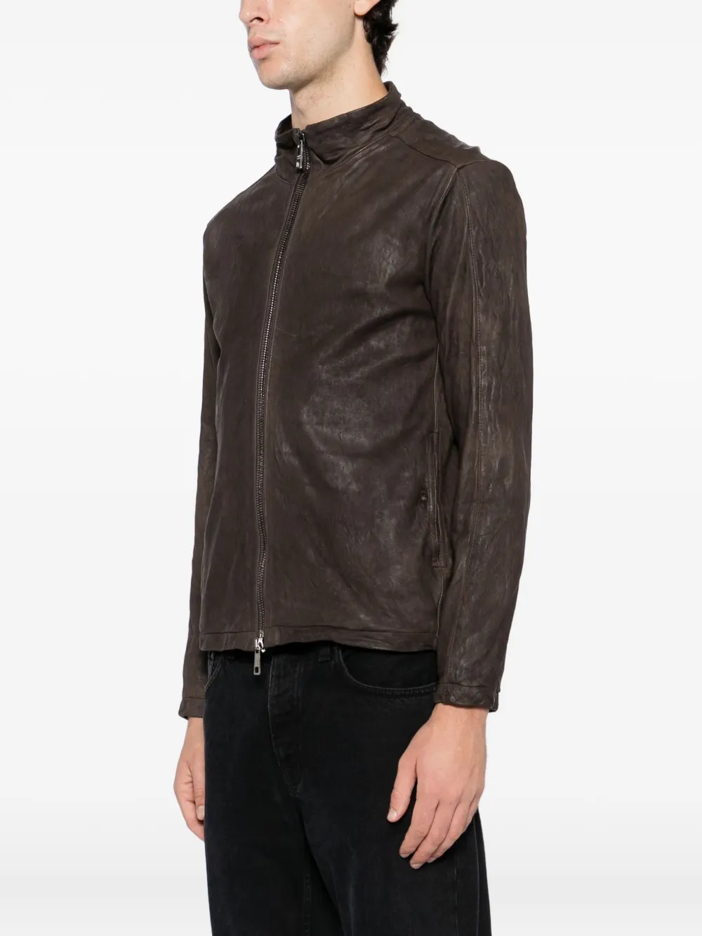 Giorgio Brato Leren jack Bruin