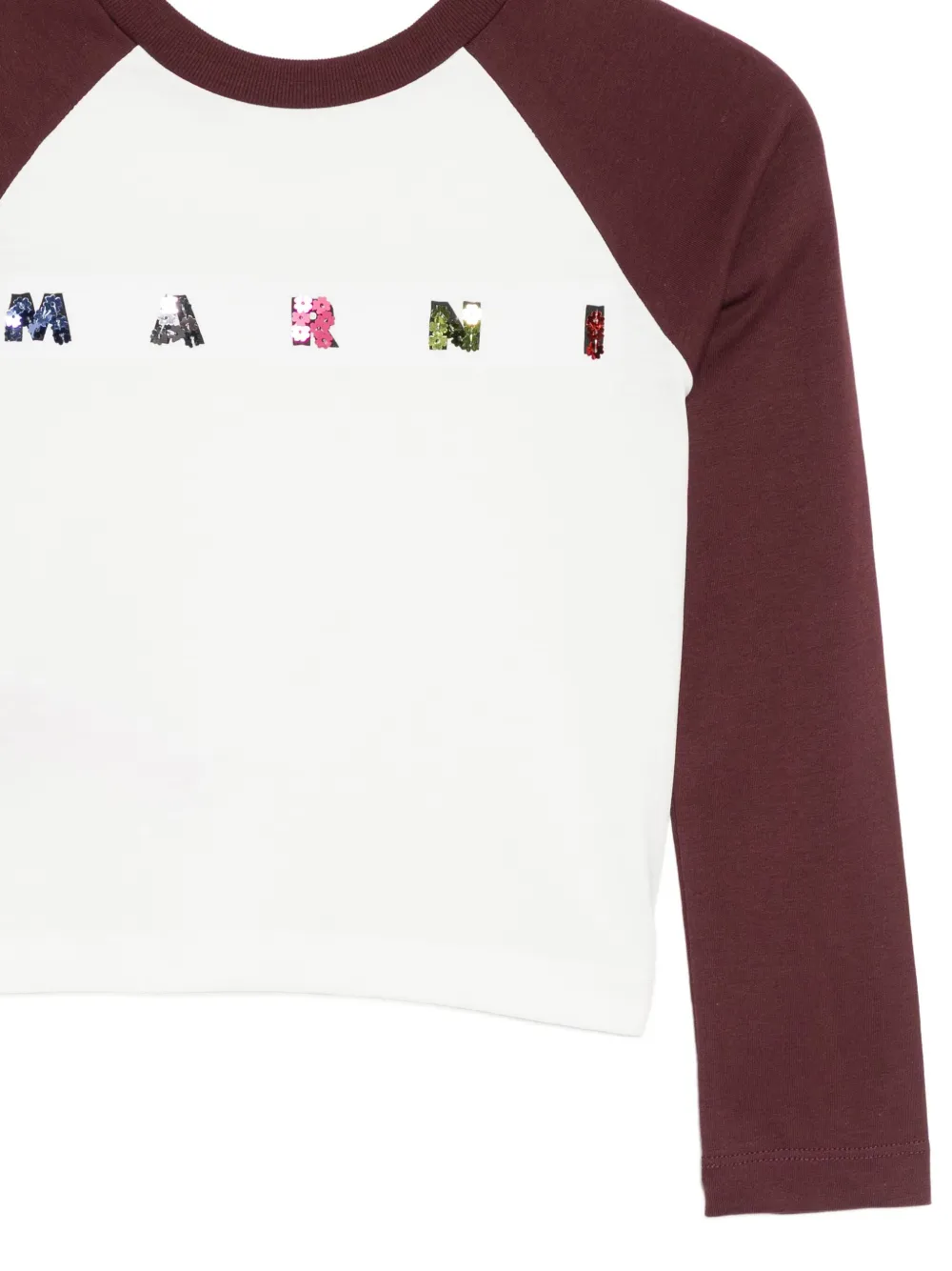 Marni Logo-print T-shirt In Brown