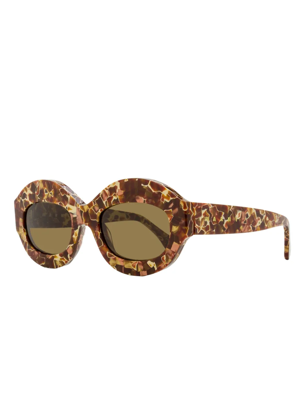 Marni Eyewear Ik Kil Cenote sunglasses - Bruin