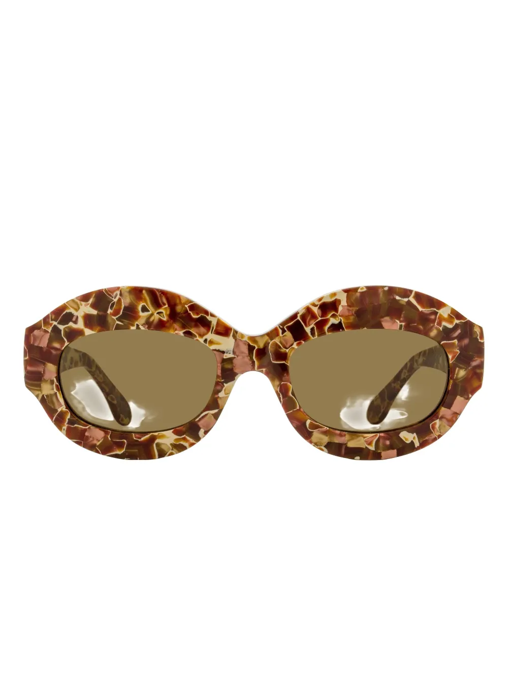Marni Eyewear Ik Kil Cenote sunglasses - Marrone