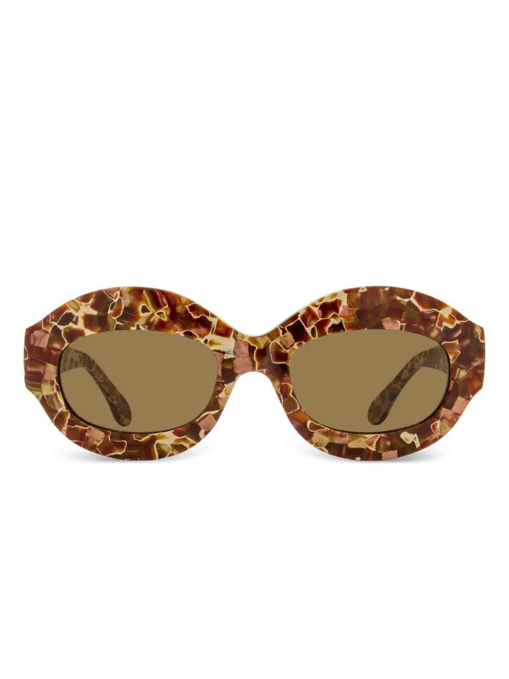 Marni Eyewear Ik Kil Cenote sunglasses Bruin