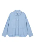 STUDIO TOMBOY stitch-detailing shirt - Blue