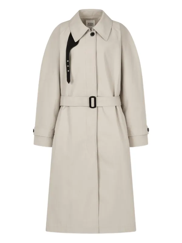 ~ページ TOMBOY トレンチコート | ニュートラル | FARFETCH JP