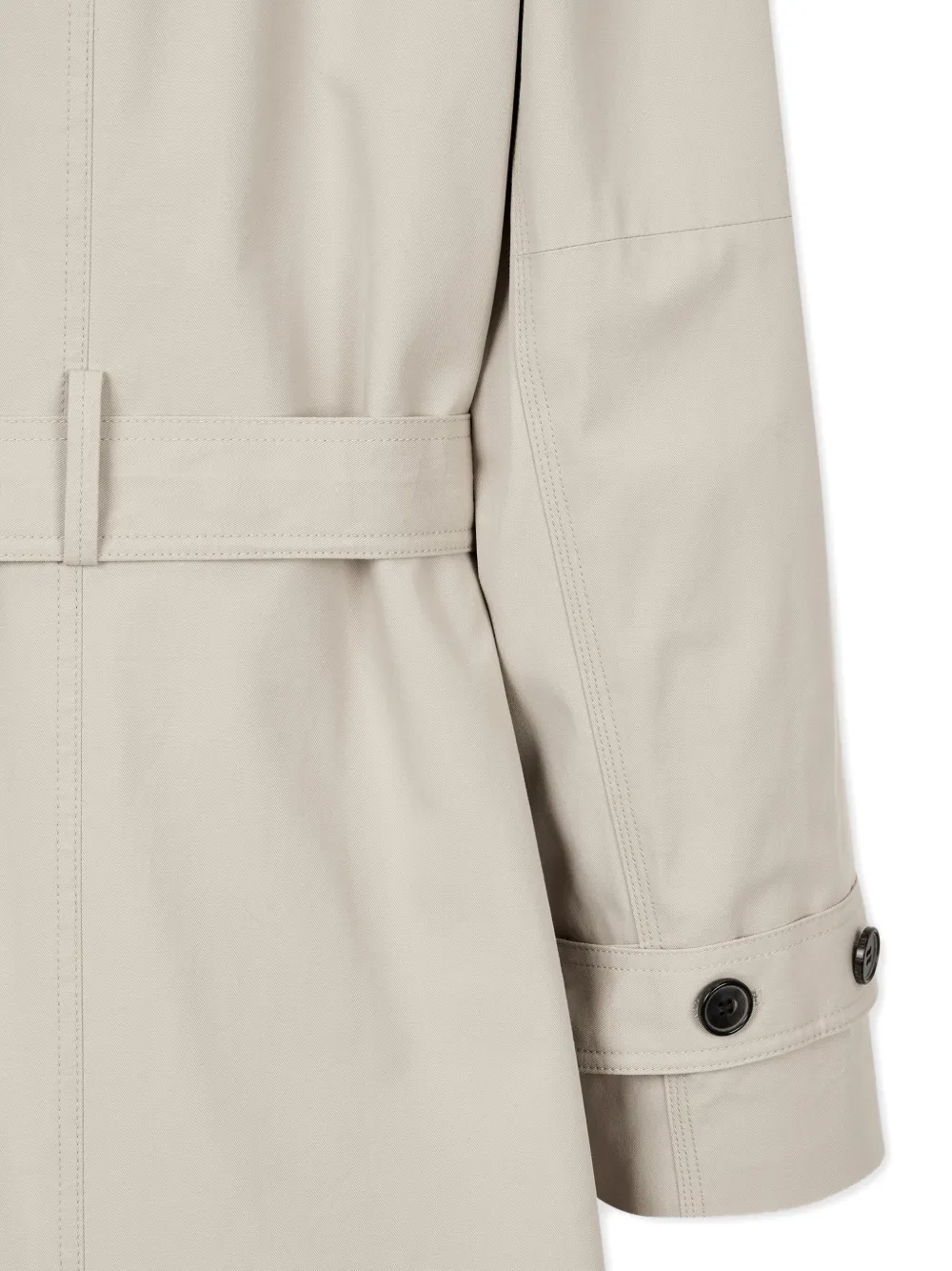 STUDIO TOMBOY Trenchcoat met ceintuur Beige