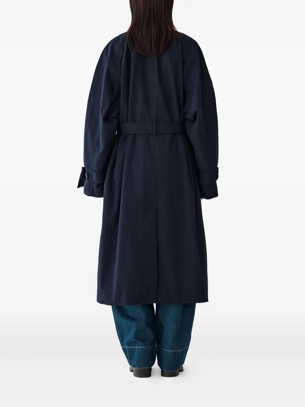 STUDIO TOMBOY Trenchcoat met ceintuur Blauw