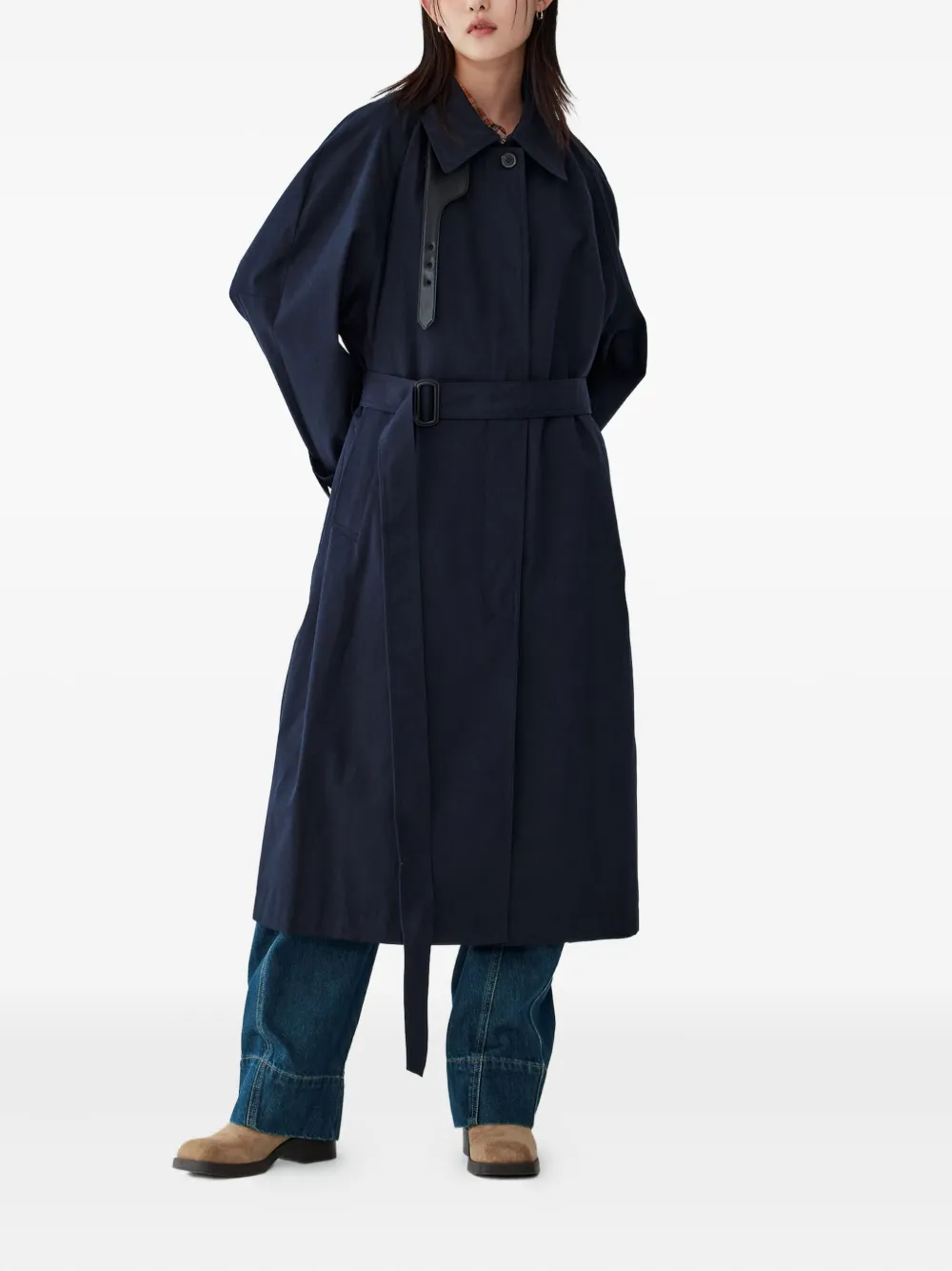STUDIO TOMBOY belted trench coat | Trench Coats & Raincoats | Image 2