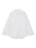 STUDIO TOMBOY striped pocket shirt - White