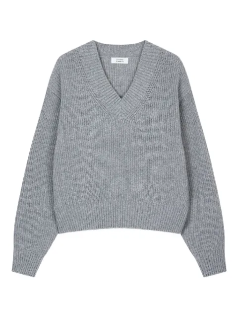 STUDIO TOMBOY v-neck rib knit sweater