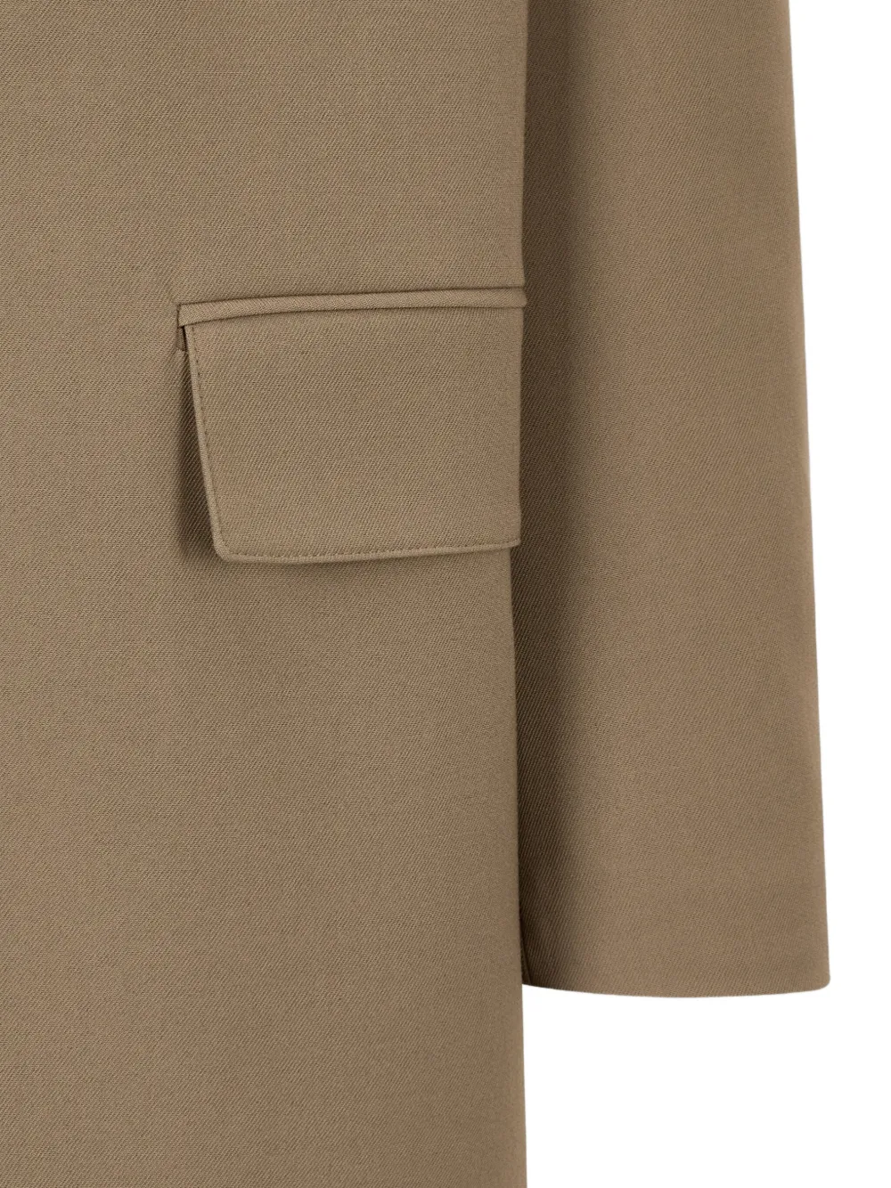 Studio Tomboy Single-breasted Oversized Blazer In Brown