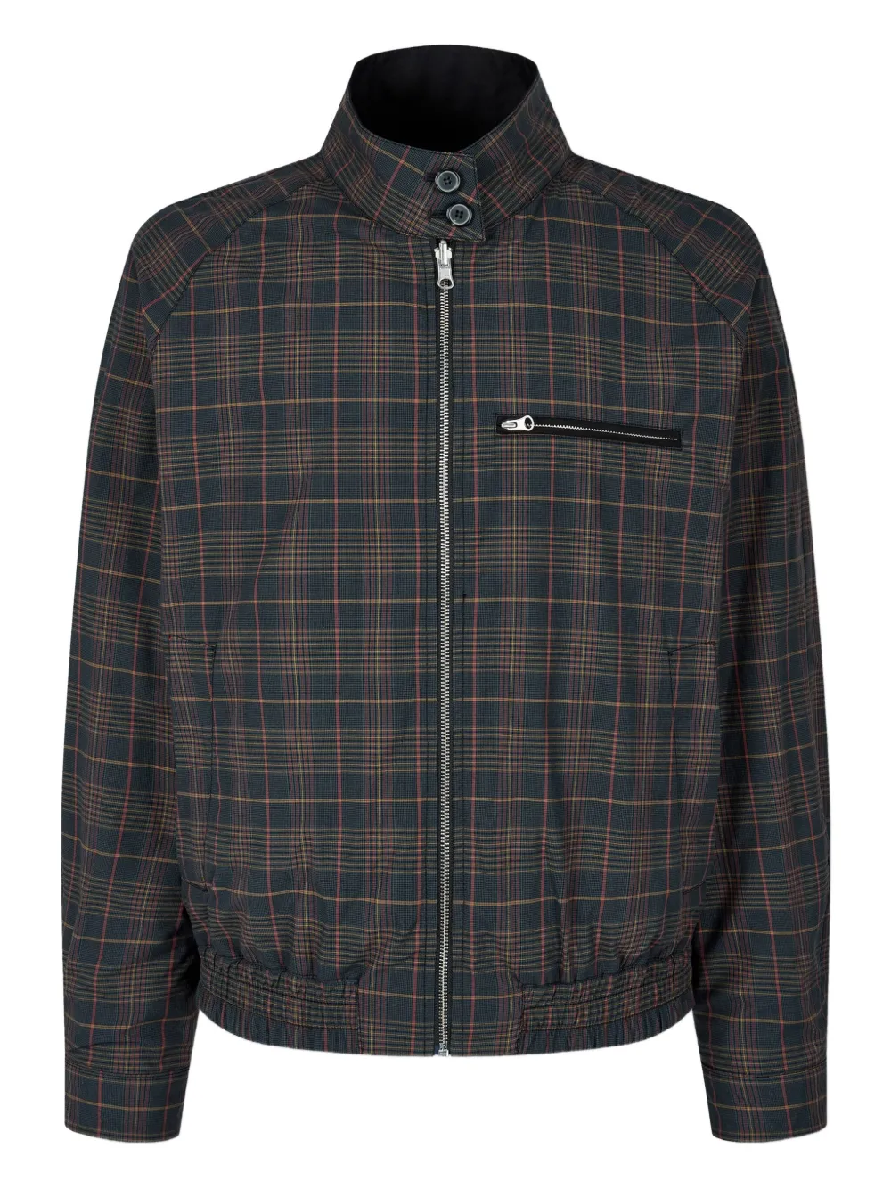 Studio Tomboy Reversible Harrington Jacket In Gray