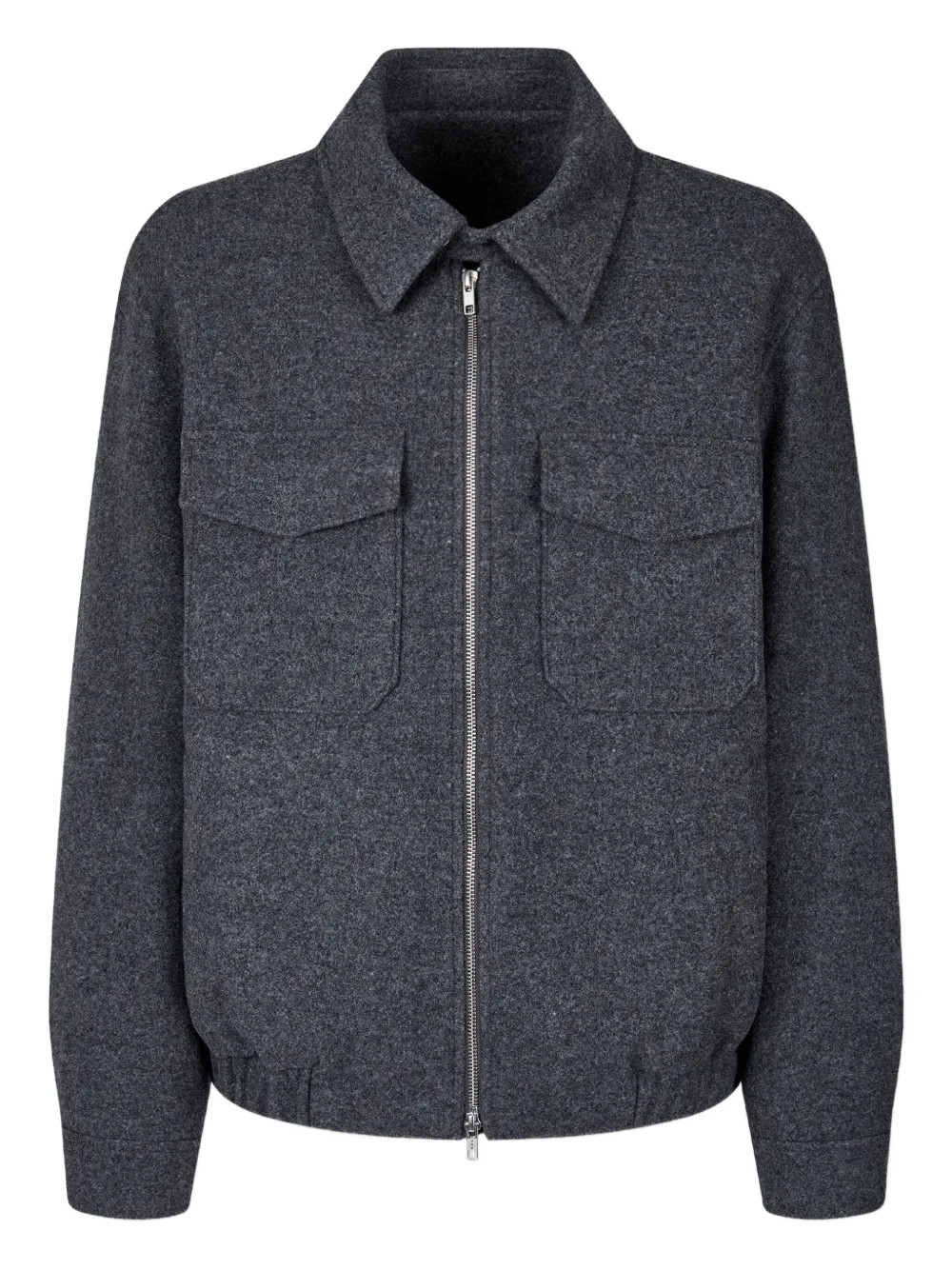 STUDIO TOMBOY chest-pocket zip-up jacket | Grey | Image 1