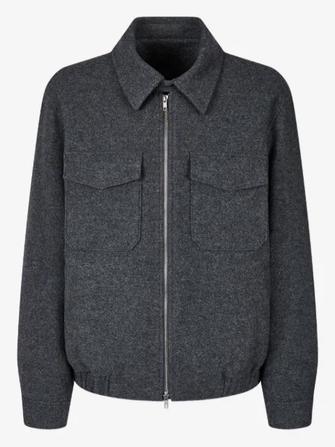TOMBOY chest-pocket zip-up jacket