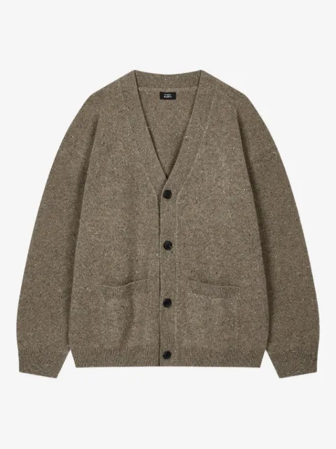 TOMBOY cardigan boutonné en maille mouchetée