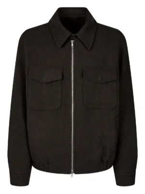 Marco Pescarolo zip-up Overshirt | Blue | FARFETCH
