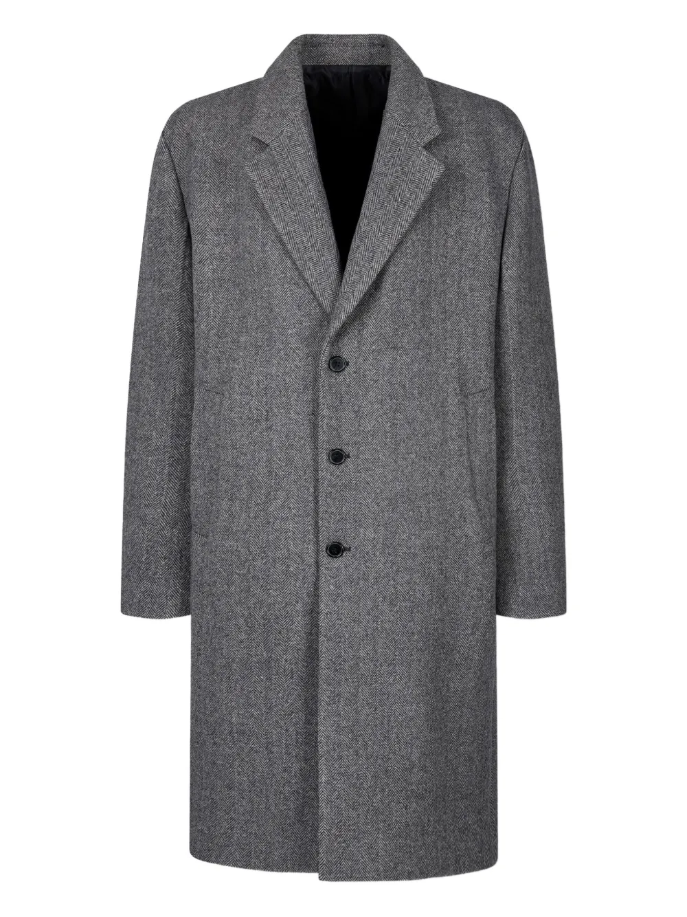 STUDIO TOMBOY herringbone-pattern wool coat | Grey | Image 1