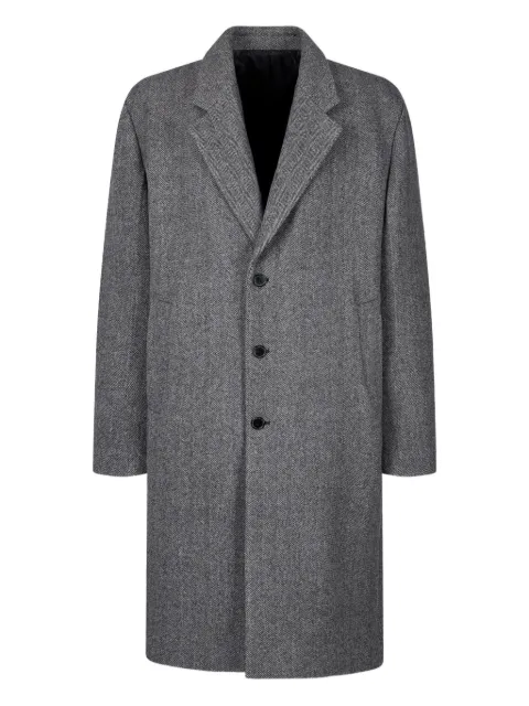 STUDIO TOMBOY herringbone-pattern wool coat