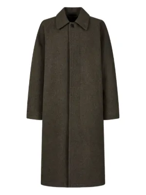 Nanushka double-breasted Coat | Green | FARFETCH RO