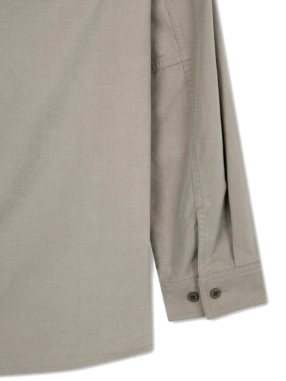 STUDIO TOMBOY Overhemd met klepzak Groen