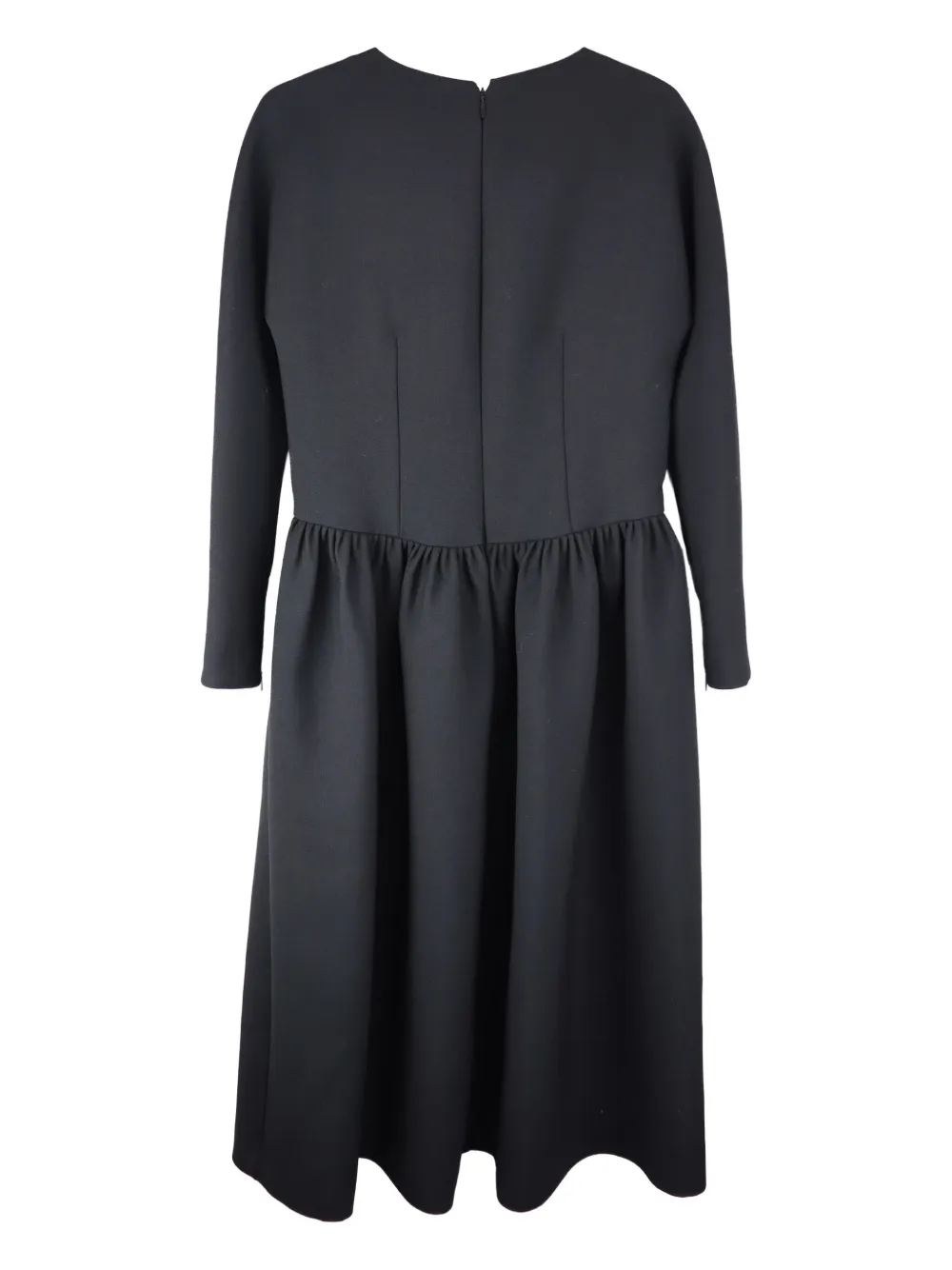 The Row gathered-waist long-sleeve midi dress | Day Dresses | Image 2