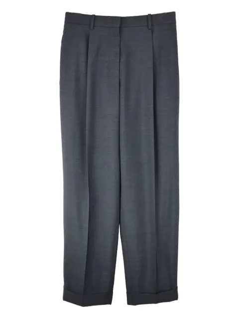 The Row pantalon à chevilles plissées TOR