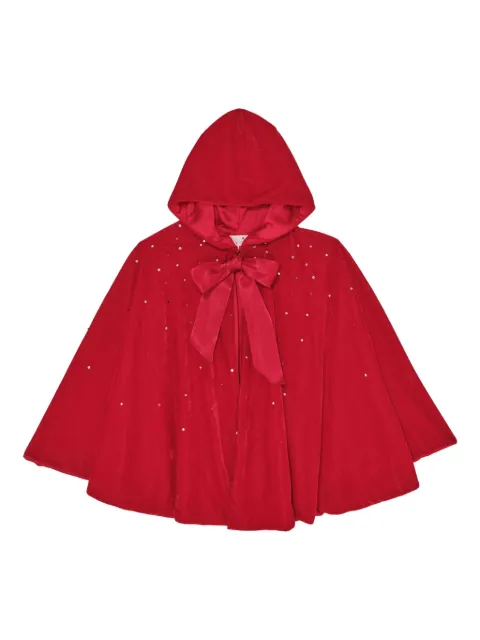 Tutu Du Monde sequin-embellished hooded cape