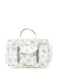 Gucci Pre-Owned 2016-2025 Small Floral Canvas Childrens tote bag - Green