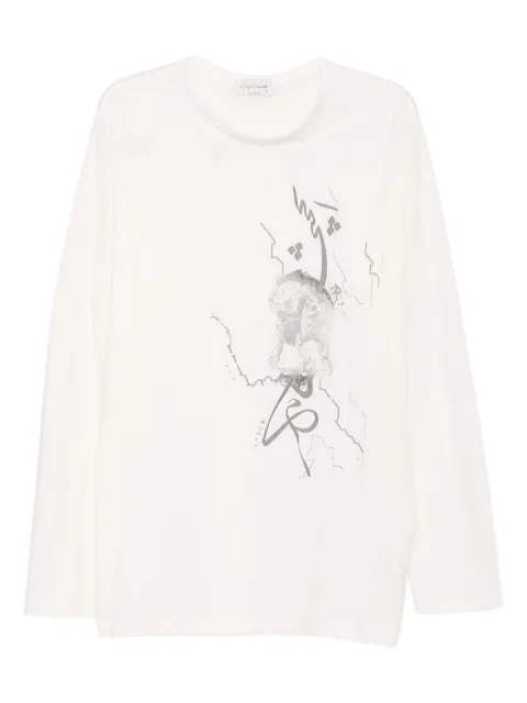 Yohji Yamamoto graphic-printed T-shirt