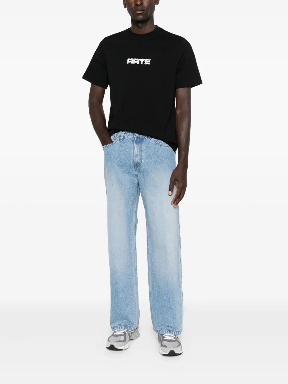 Arte Antwerp T-shirt met logoprint - Zwart