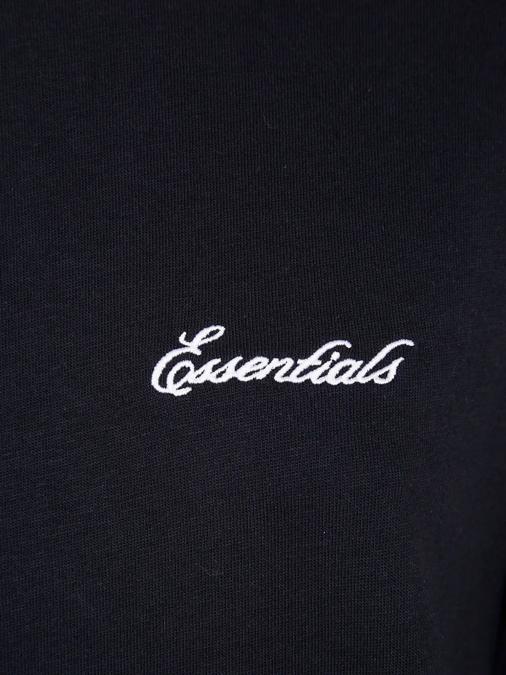 Essentials Long-sleeve T-shirt In Black