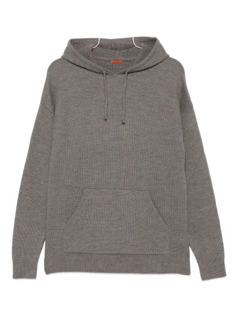 Barena wool long-sleeve hoodie
