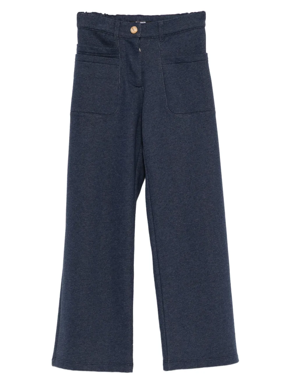 Balmain Kids cotton trousers | Blue | Image 1