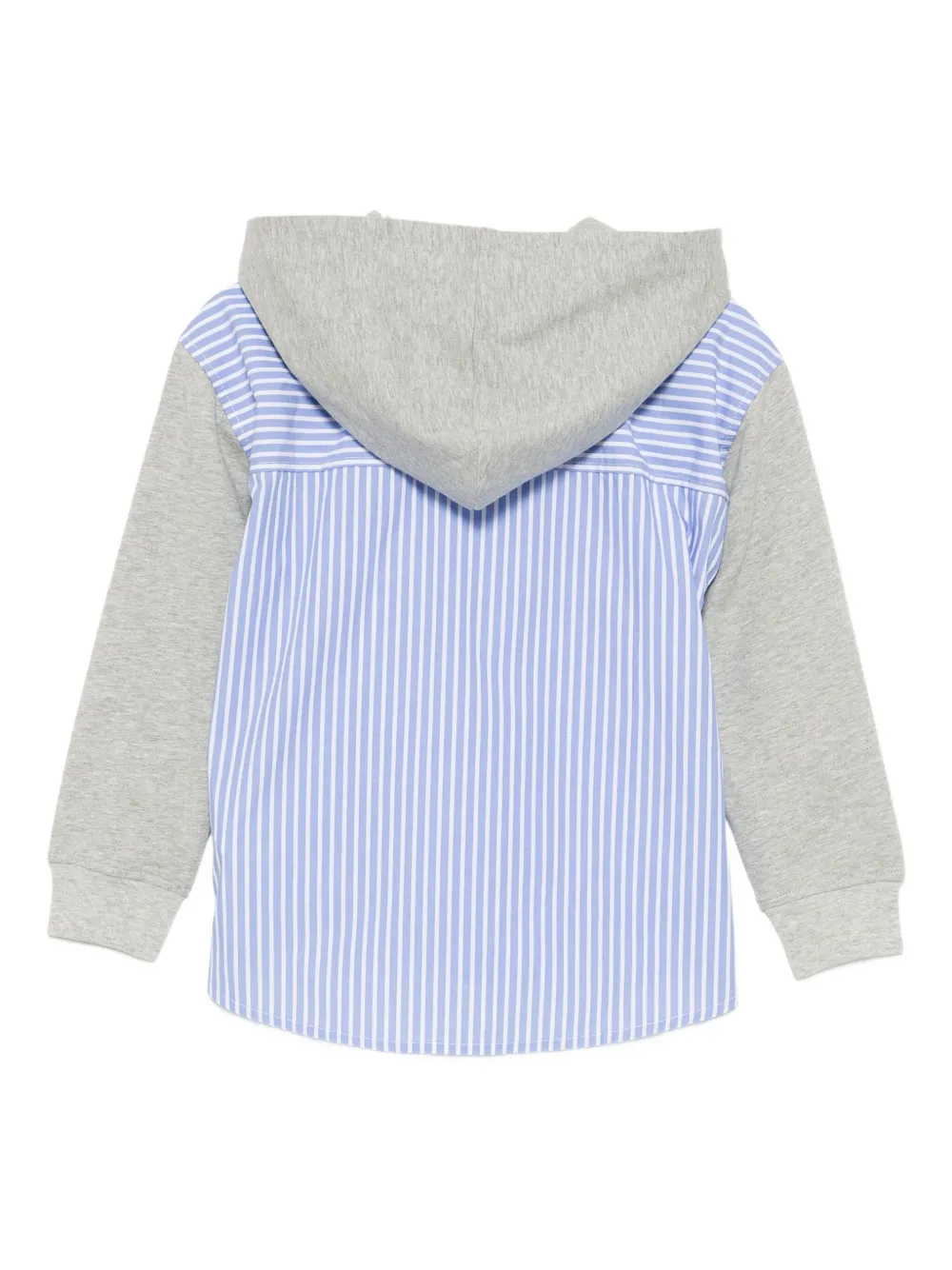 Moschino Kids Top met logoprint Blauw
