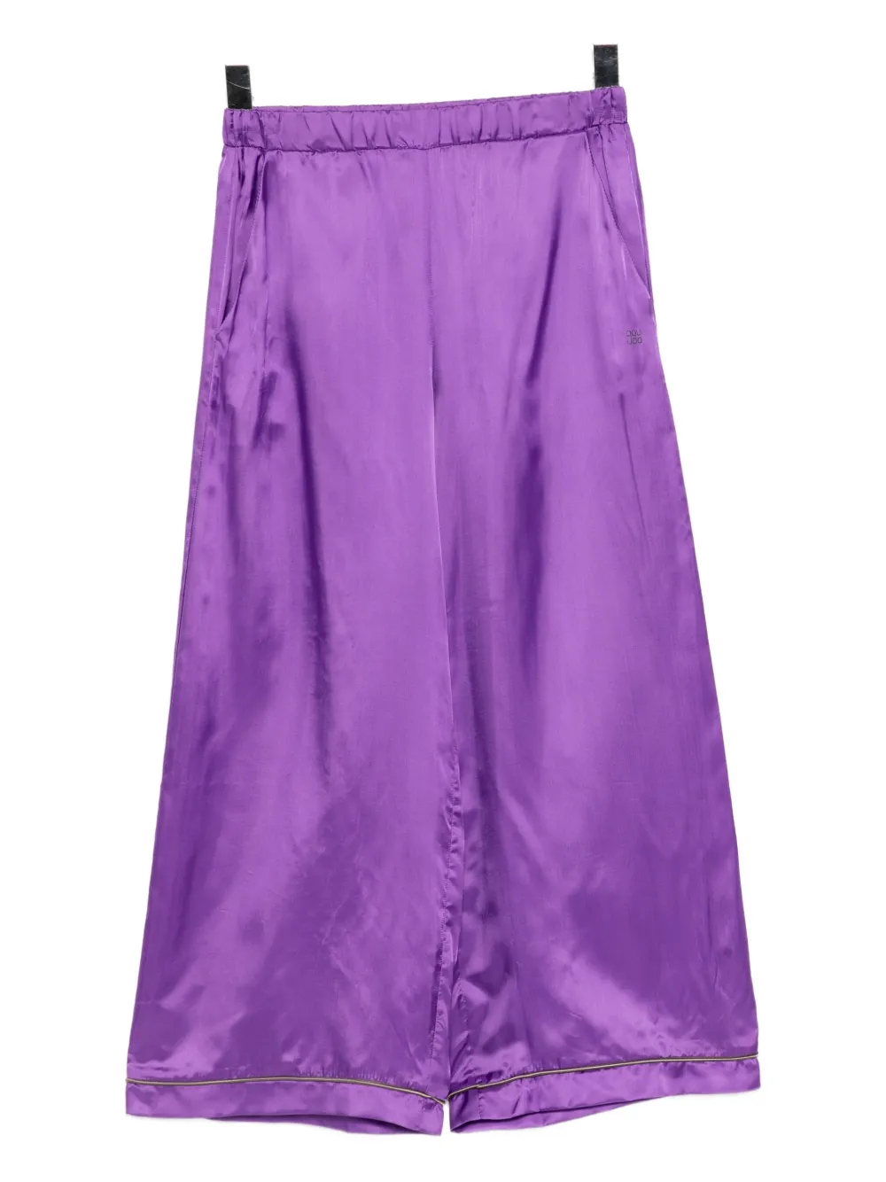 Douuod Kids logo-print trousers - Viola