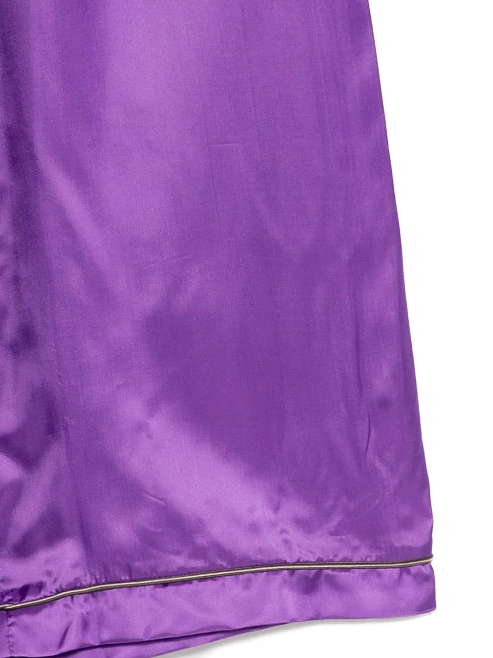 Douuod Kids Broek met logoprint Paars