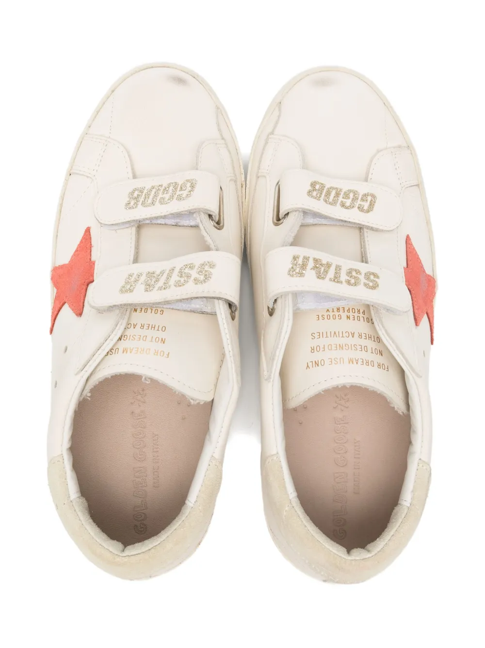 Golden Goose Kids Old School Teen trainers Neutrals