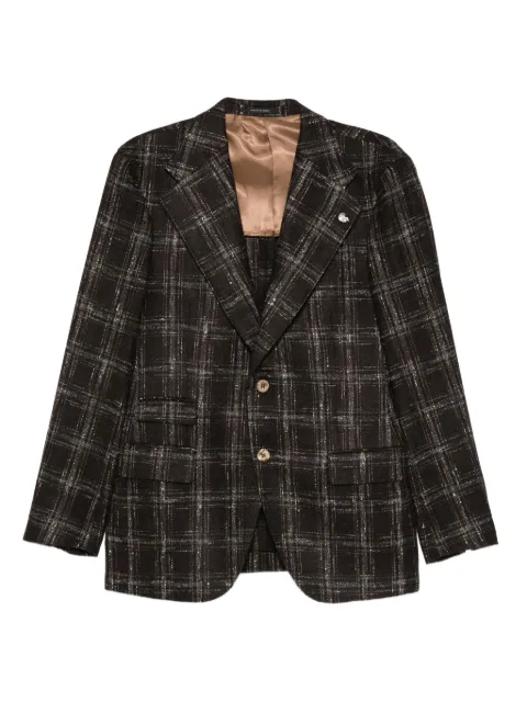 Gabriele Pasini checked long-sleeve jacket