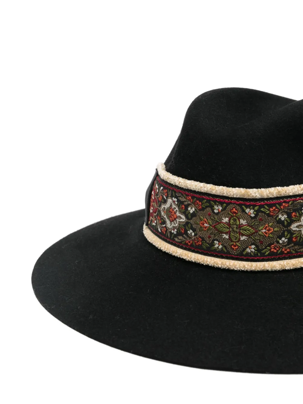Borsalino Hut embroidered-band wool hat | Women | Image 2