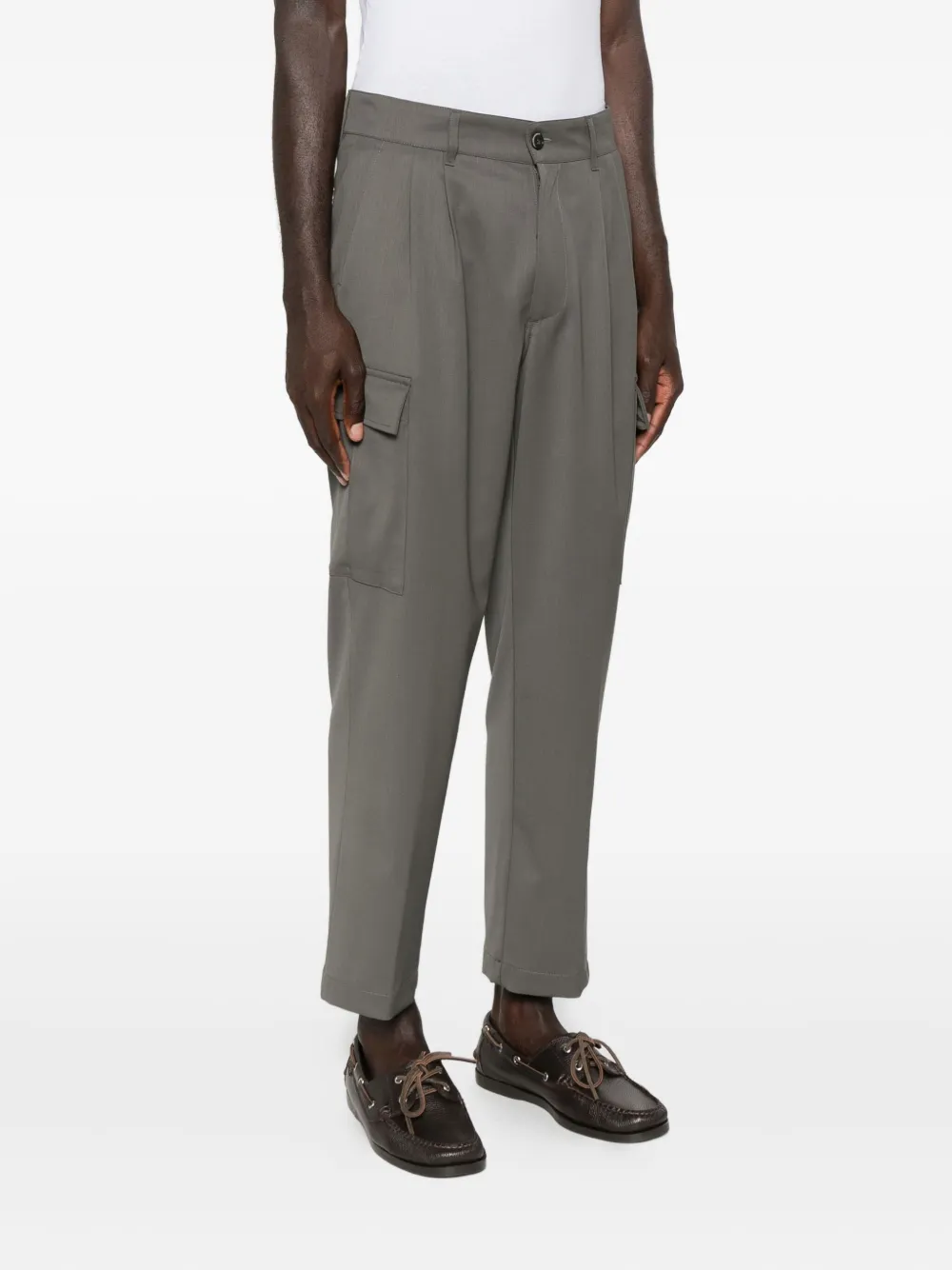 Barena Venezia Cargo-pockets Trousers In Gray