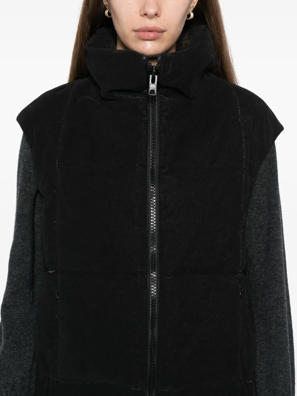 Yohji Yamamoto Zipped Jacket In Black