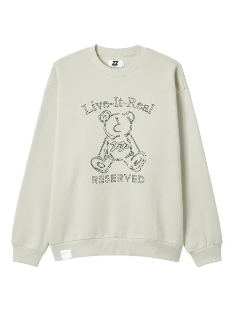 izzue sudadera con motivo Teddy Bear