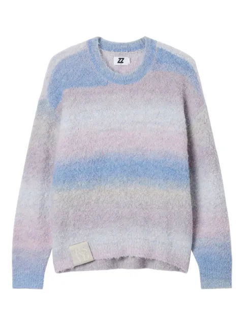 izzue striped sweater