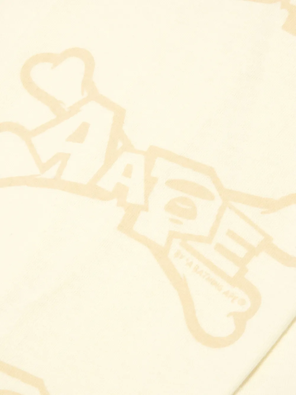 Aape By A Bathing Ape Graphic-print Long-sleeve T-shirt In Neutral