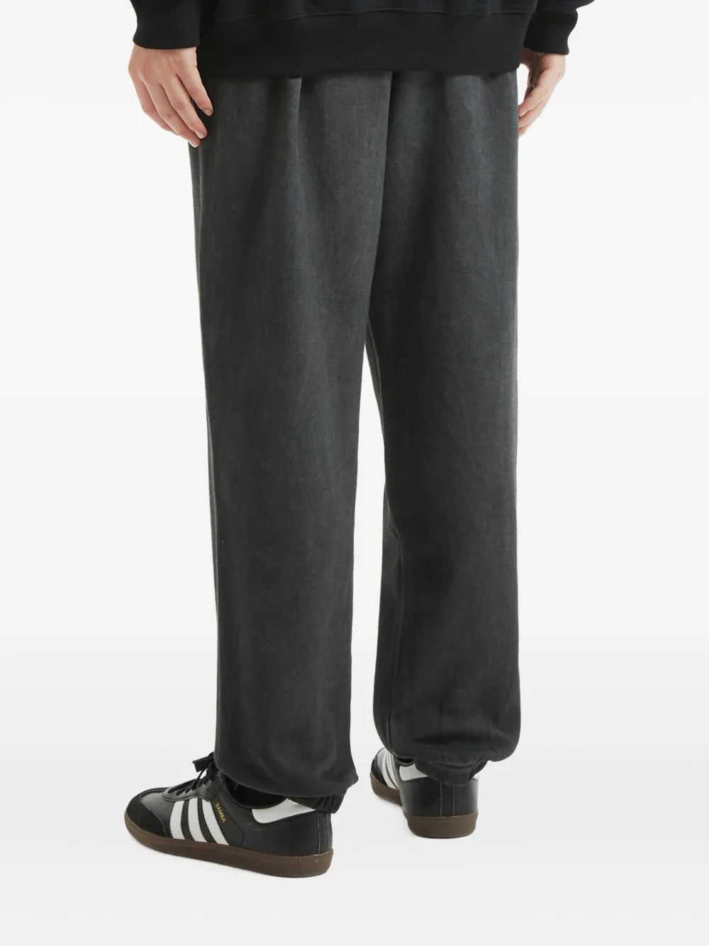 Izzue Faded-effect Track Pants In Gray