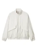 izzue zip-front pocket jacket - Neutrals