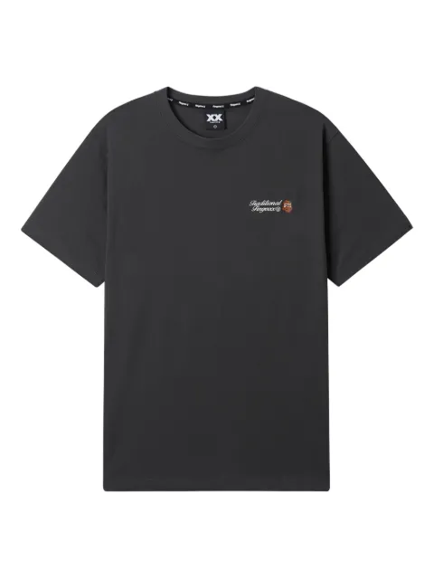 FINGERCROXX embroidered-logo T-shirt