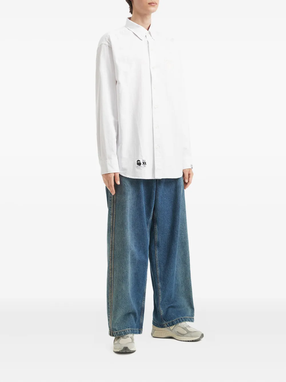 FINGERCROXX embroidered long-sleeve shirt | Image 2
