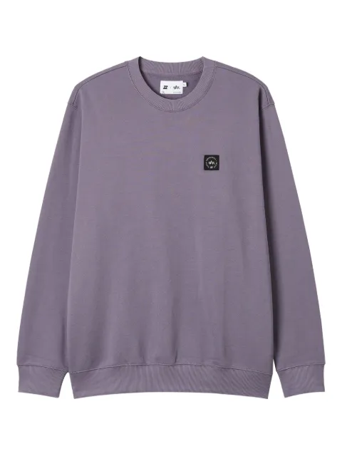 izzue x Alpha Industries logo-patch sweatshirt