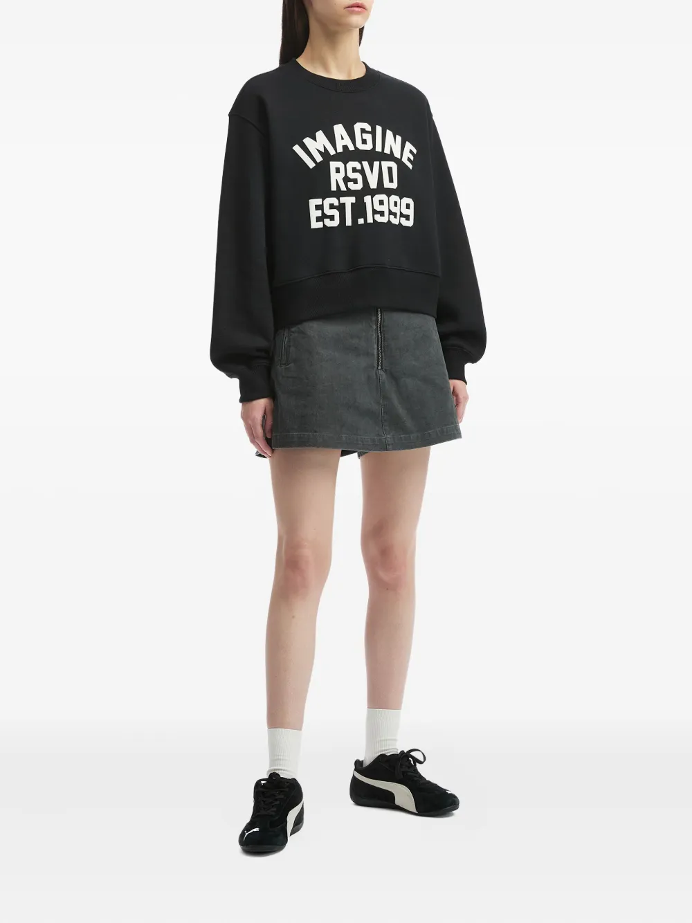 Izzue Imagine Sweatshirt In Black